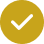 Yellow checkmark inside a circle icon.